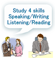 Study 4 skills Speaking/Writing Listening/Reading 